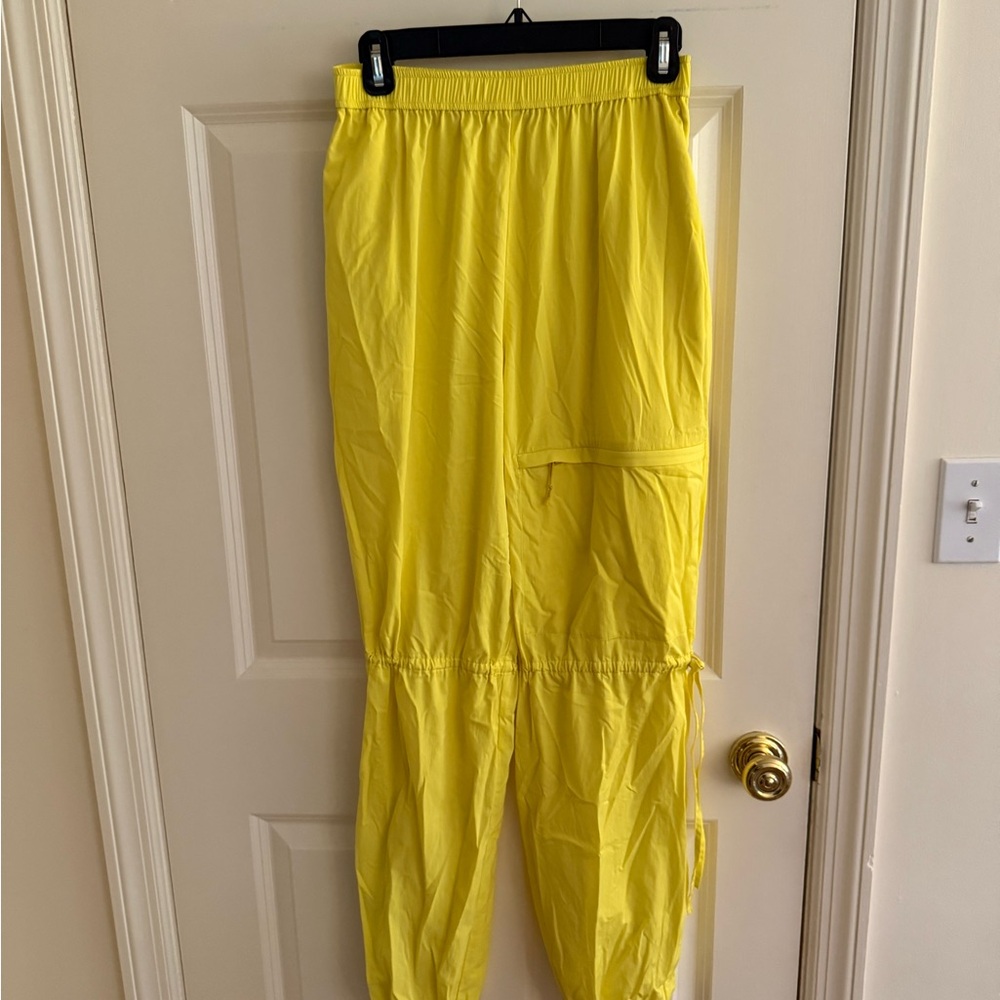 Sally LaPointe Yellow Track Pants